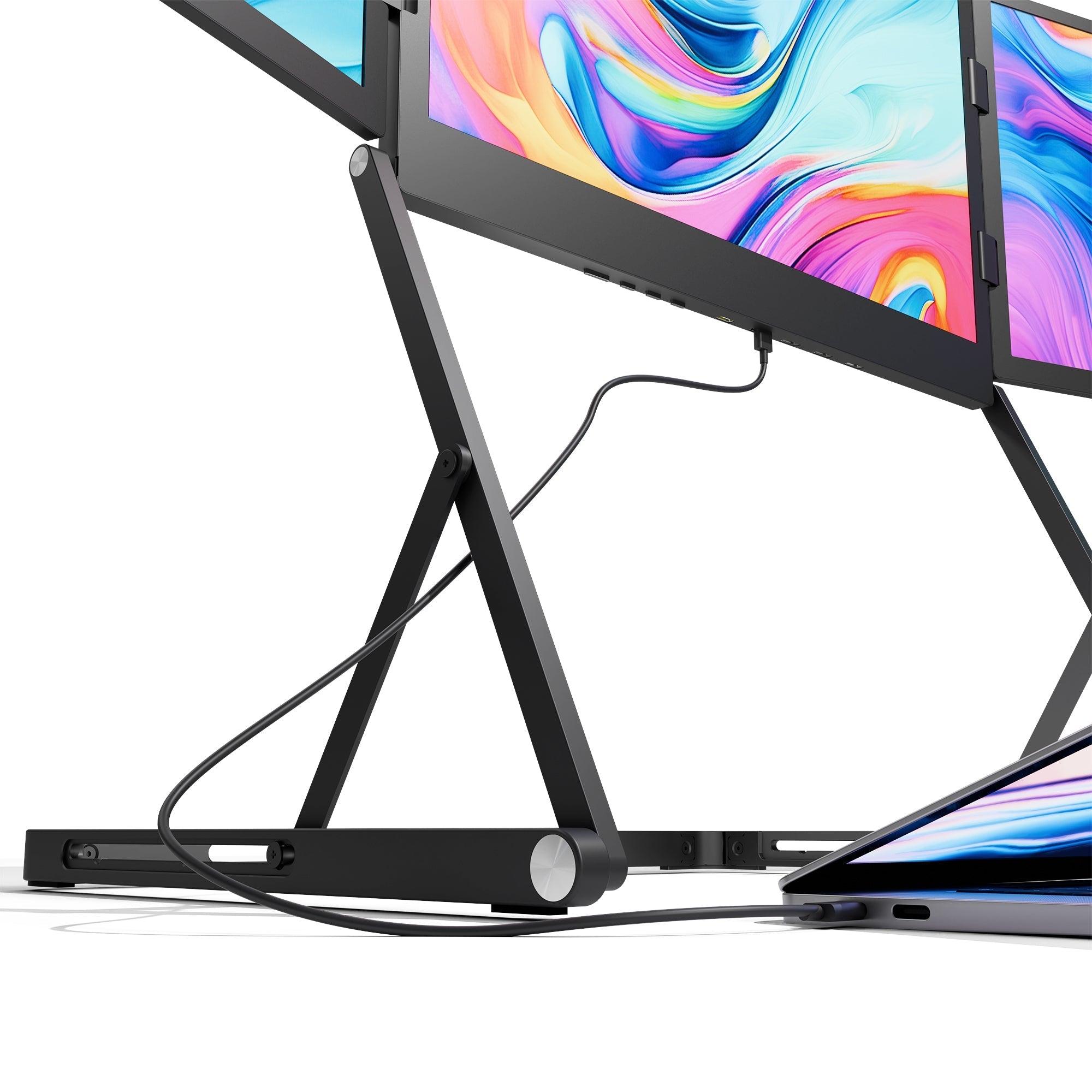 Lumeo™ Horizon: Portable Triple-Screen Monitor (15.5" Full HD)